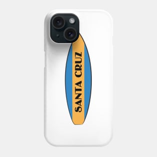 Surf City Santa Cruz Logo Simple Surf Board Lite Phone Case