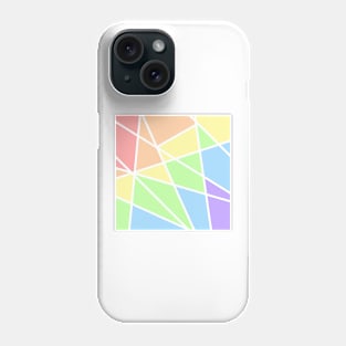 Geo rainbow Phone Case