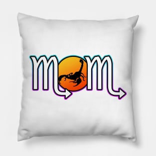 Scorpio Symbol Mom Pillow