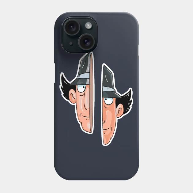 Inspector Gadget Phone Case by elcaballeros