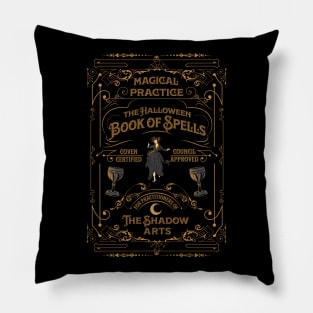 The Halloween Book of Spells Pillow