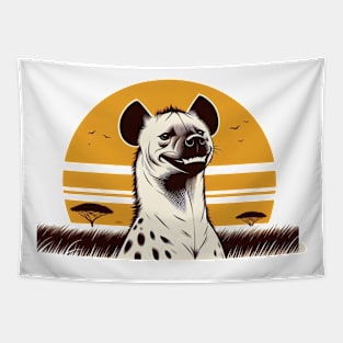 Hapiness hyena Tapestry