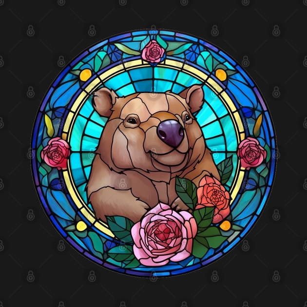 Stained Glass Wombat by TheWombatsDen