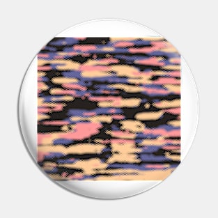 Grey Wheat Camouflage Pin