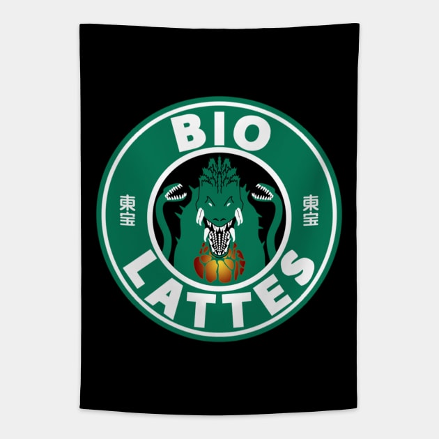 Bio Lattes Tapestry by Jblumdesigns