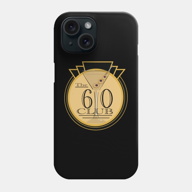 Martini 60 Phone Case by ByersArtLab