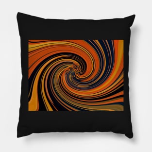 Rainbow Swirls Pillow