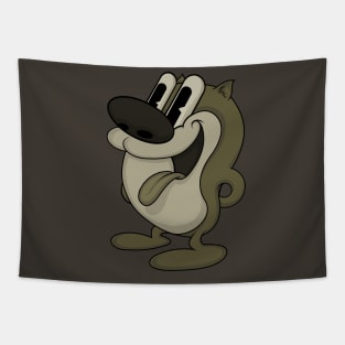 Retro Stimpy Tapestry