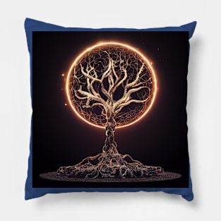 Yggdrasil World Tree of Life Pillow