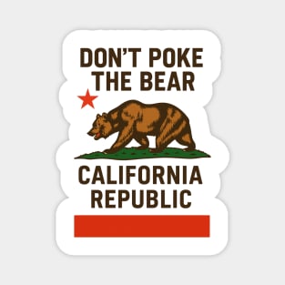 Don’t- Poke-The-Bear-California-Republic Magnet