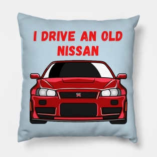 Skyline GTR R34 Pillow