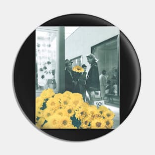 Yellow daze Pin