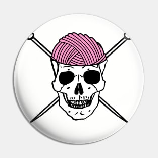 edgy knitter Pin