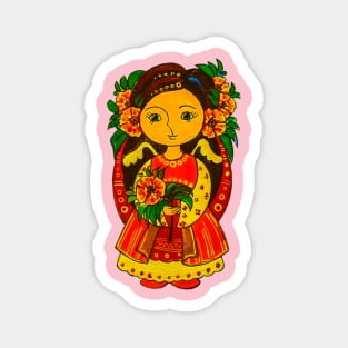 Ukraine angel girl decor Magnet