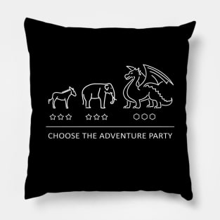 Adventure Party Pillow