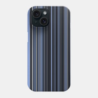 Light Navy Blue Stripes Phone Case