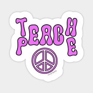 Teach Peace Peeps!! Magnet