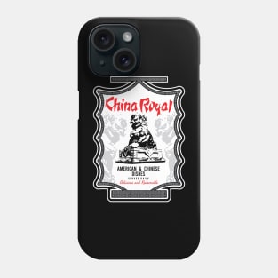 China Royal Logo Phone Case