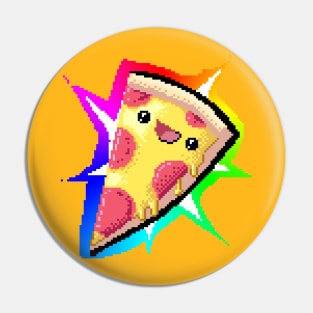 Pixel Pizza Pin