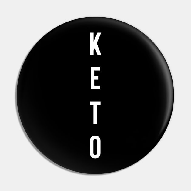 Keto Vertical Pin by FoodieTees