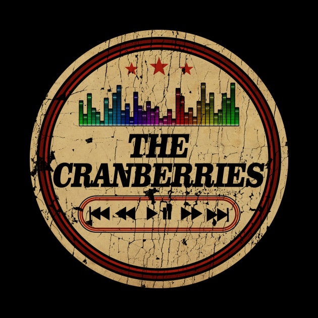 Graphic The Cranberries Name Retro Distressed Cassette Tape Vintage by On Dragon Wings Studios