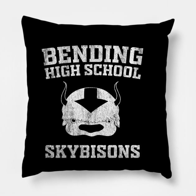 Bending high School Pillow by OniSide