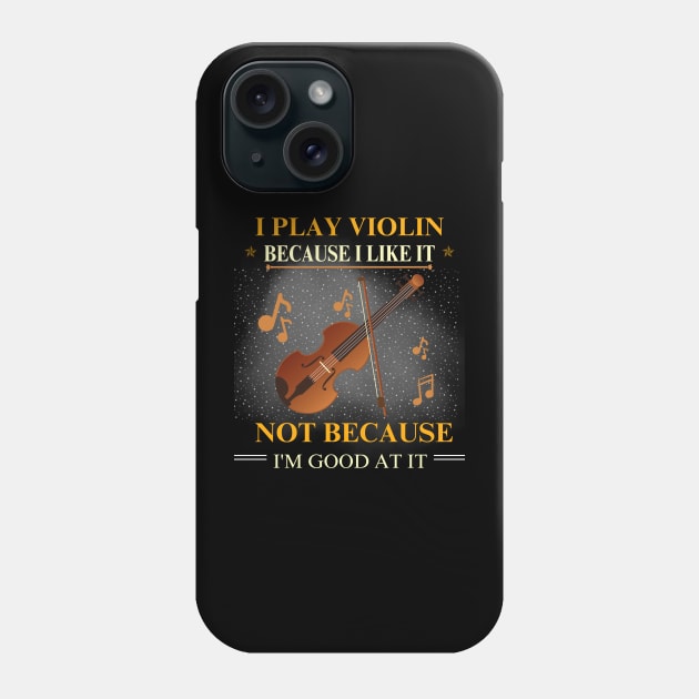 Violin Phone Case by DuViC