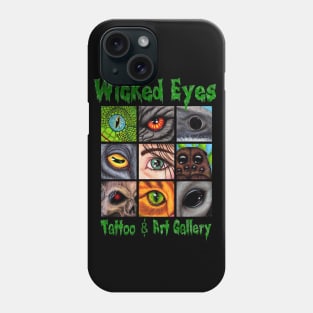 Wicked Eyes Tattoo and Art Phone Case