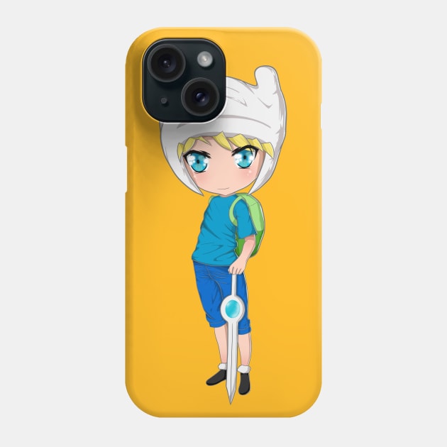 Chibi Finn Phone Case by Kalothet