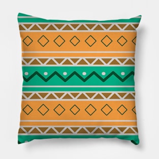 Vintage Tribal Pattern Pillow