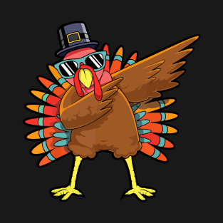 Dabbing Turkey Describe your design in a short sentence or two! T-Shirt