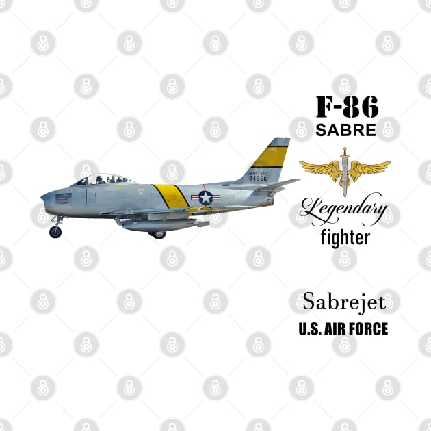 F-86 Sabre by sibosssr