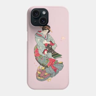 Lady in a Spring Storm Phone Case