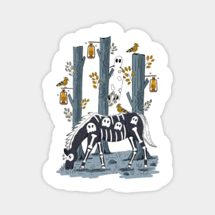 Halloween Horse Magnet