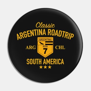 Route 7 Argentina Roadtrip Pin