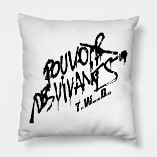 norman reedus as daryl dixon, the walking dead pouvoir des vivants Pillow