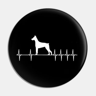 Dobermann Dog Pin