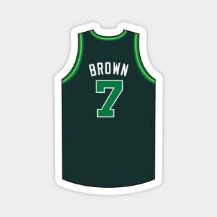 Jaylen Brown Boston Jersey Qiangy Magnet