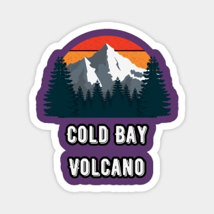 Cold Bay Volcano Magnet