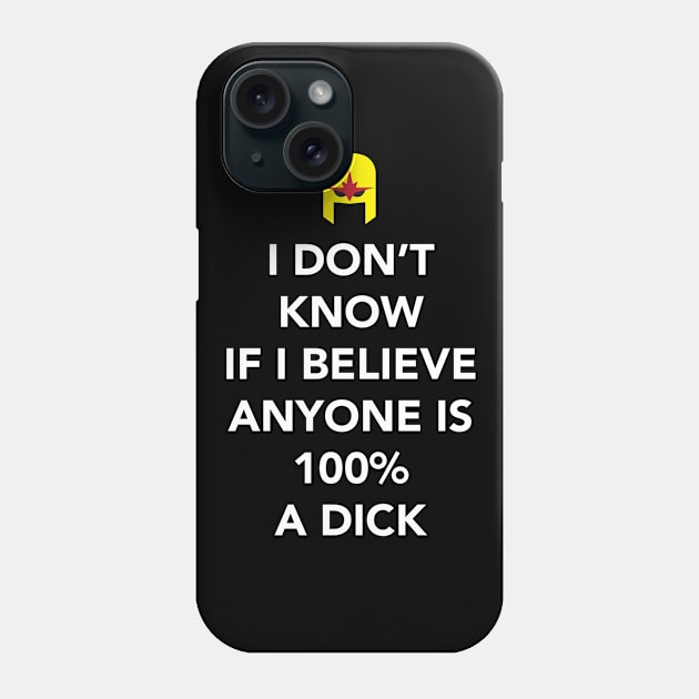 Rhomann Dey Quote Phone Case by Dewback13