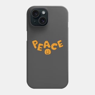 Chicken Nugget Peace Smile Cute Meme Funny Logo Food Phone Case