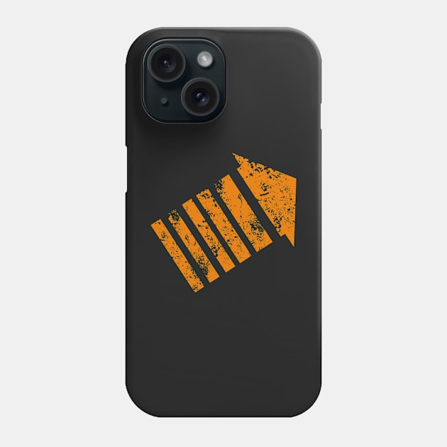 Legion Orange Arrow distressed Phone Case by shamusyork