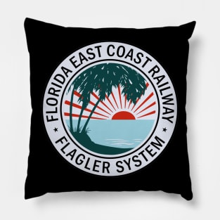 Florida East Coast Railway Pillow