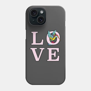 Hummingbird Love Elegant, Cute and Colourful Phone Case