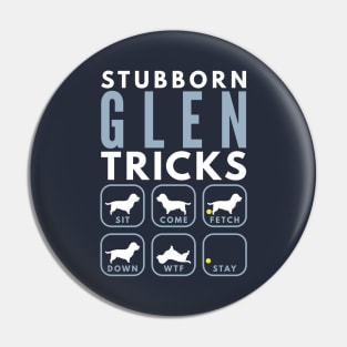 Stubborn Glen Tricks - Dog Training Pin