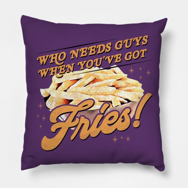 Funny Gift Idea - Fries Pillow by karutees