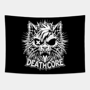 Deathcore Cat | Hardcore Cat | Skater Cat | Zombie Cat Tapestry