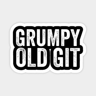 Grumpy Old Git - Funny Old Man Magnet