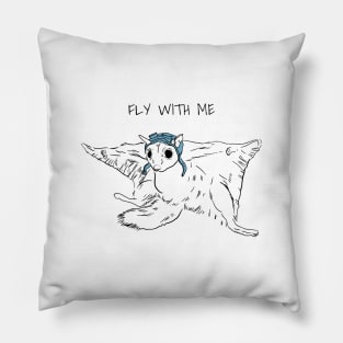 Fly with Me Pillow