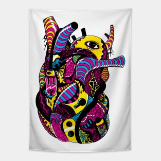 CMYK Light Heart Tapestry